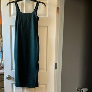 Beyond Yoga Heather Emerald green Sleeveless Dress